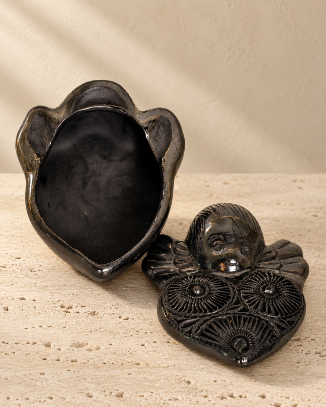 Vaso by Tierra Lumbre | Cantaro by Tierra Lumbre | Alhajero Chico Corazón by Tierra Lumbre|Alhajero Ángel by Tierra Lumbre — SKU 16084858