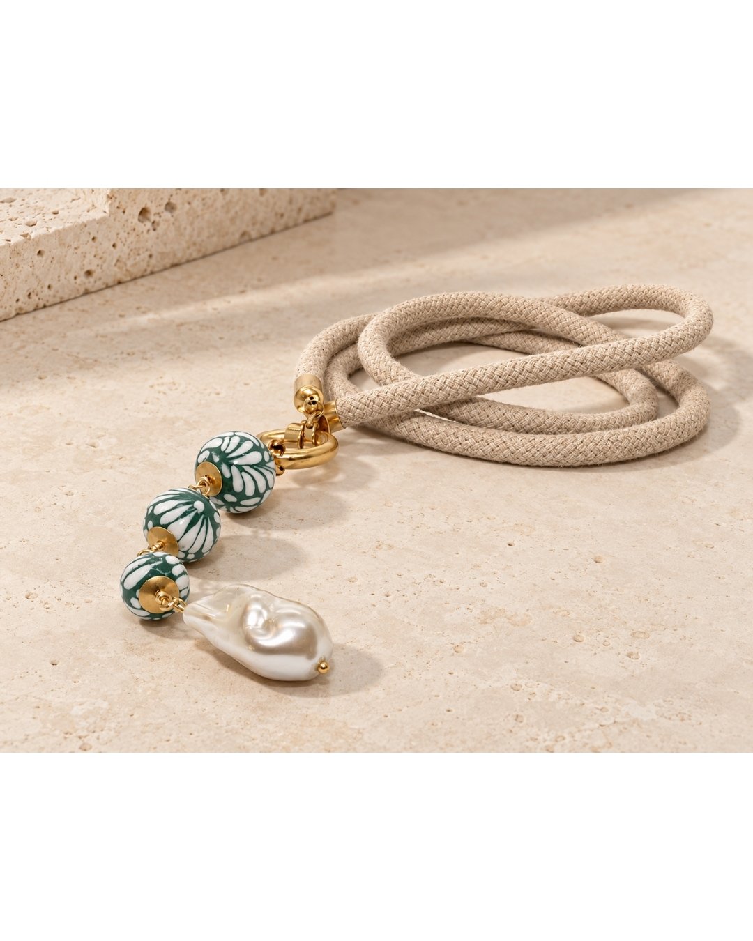Collar Perla Talavera Turqeusa by Valerio — SKU 16086519